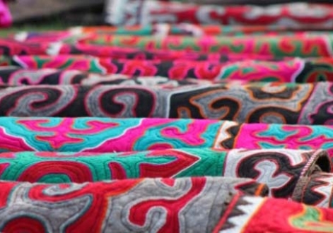 Выставка создания войлочных ковров в Ашхабаде